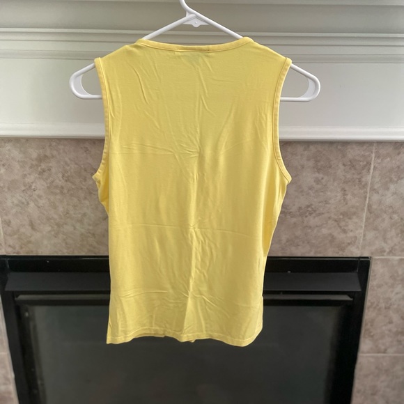 Vintage Y2K ☀️ Yellow Express Tank - Picture 2 of 3